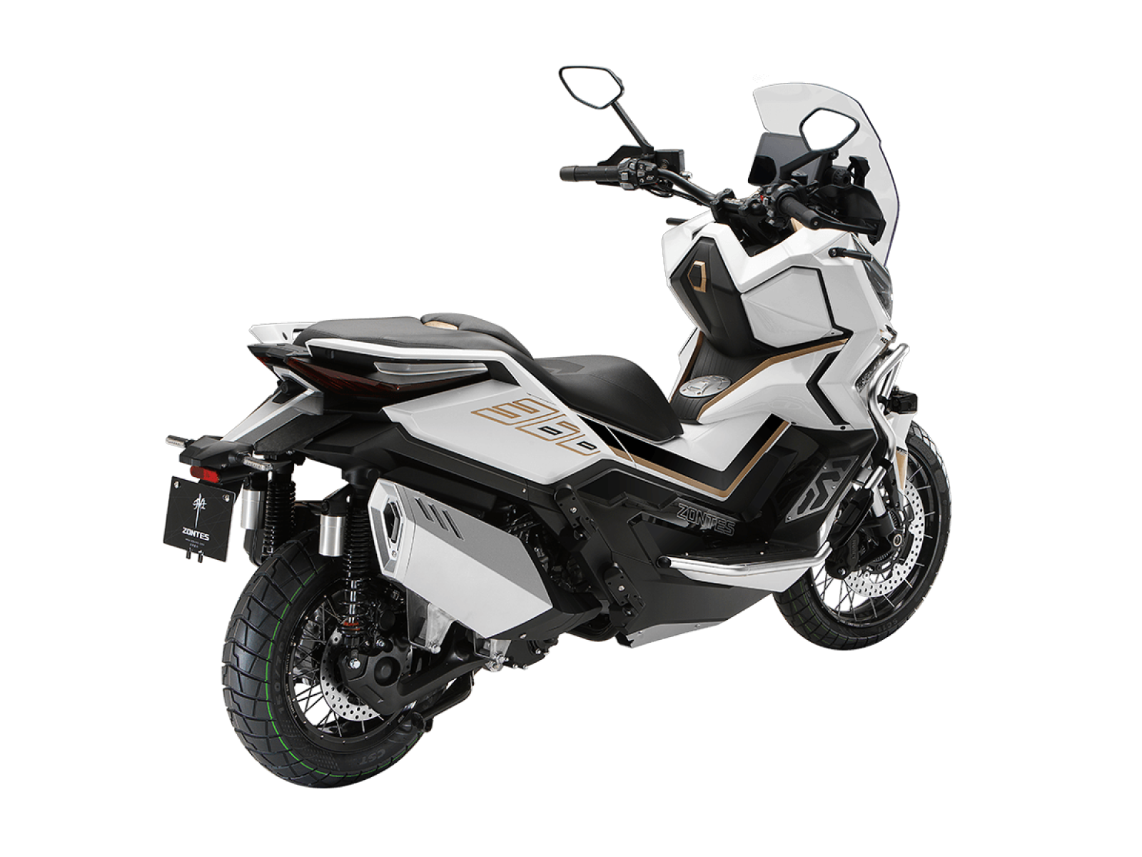 Максискутер ZONTES ZT368-G White